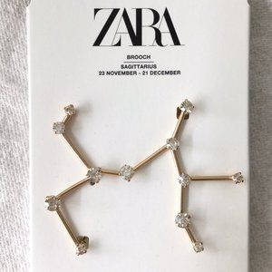 Zara Sagittarius Horoscope Brooch